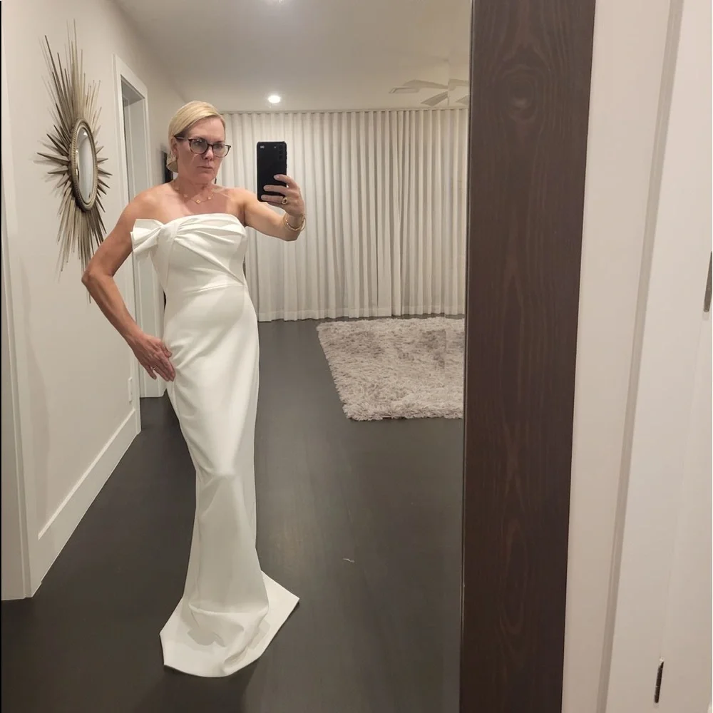 women's navy blue cocktail dress Off-Shoulder Long Satin Formal SCHL003759_DBL_M Hidden side zip closure Color:#21-Pink Orange BABARONI Chiffon Champagne Bridesmaid